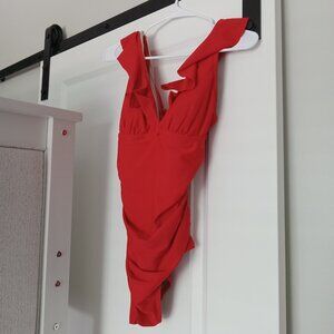 Last Years Women's Target Red Kona Sol Small Swimsuit